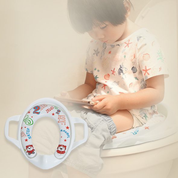 Toilet Seat Baby With Cushion